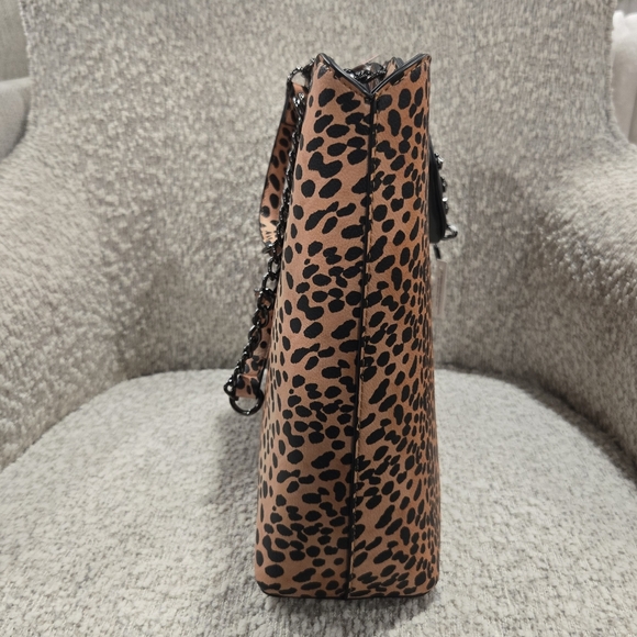 NEW Betsey Johnson Leopard Tote Handbag